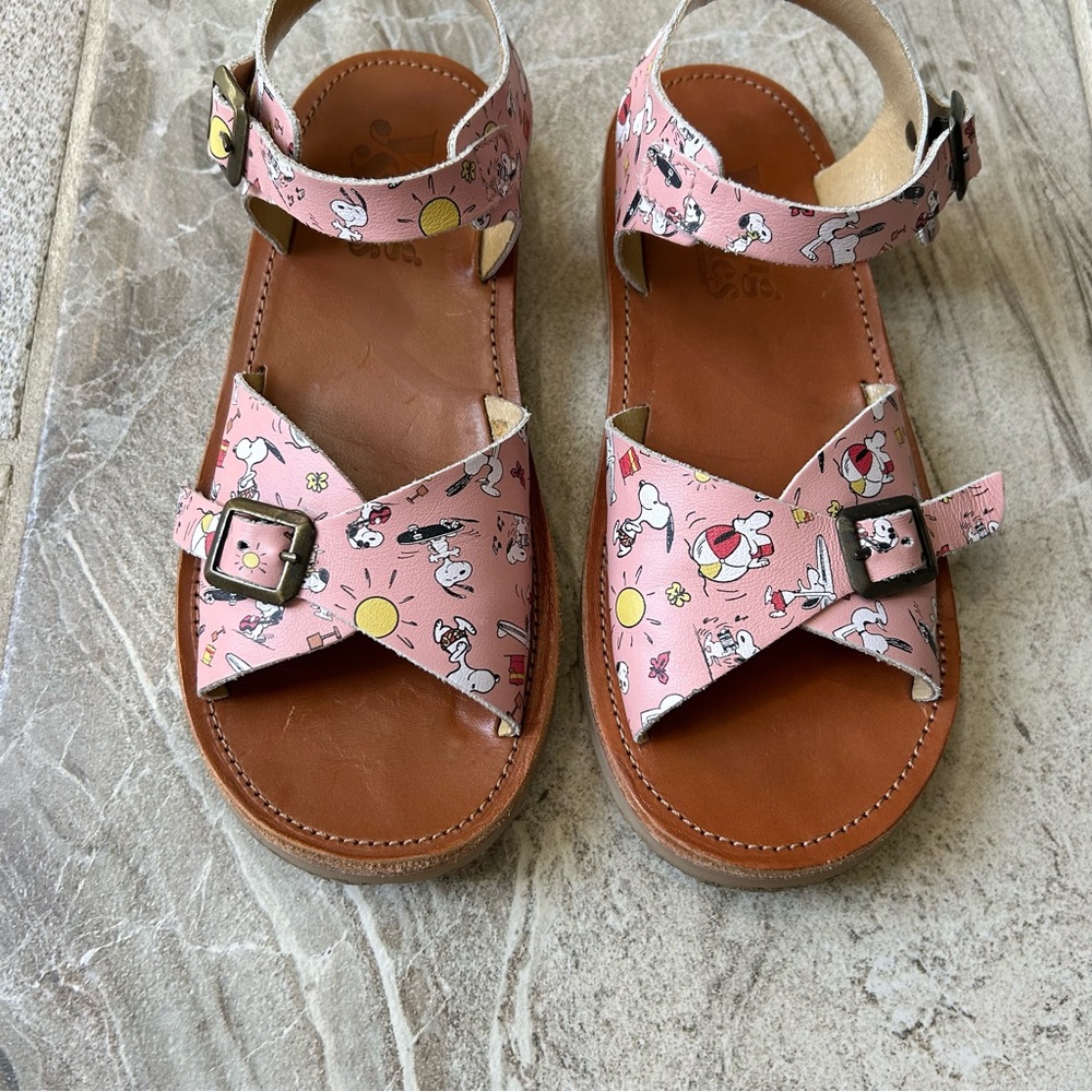 Young Soles Sonny Pink Sandals, Size 34 EU, 3 US - Picture 2 of 13